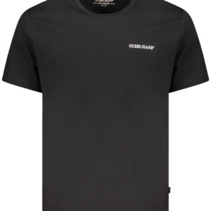 GUESS JEANS HERREN KURZARM T-SHIRT SCHWARZ