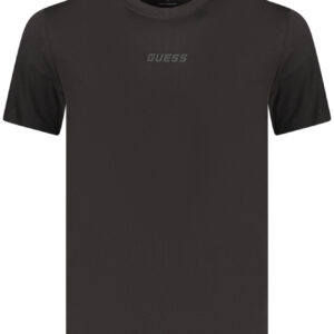 GUESS JEANS Herren Kurzarm-T-Shirt Schwarz
