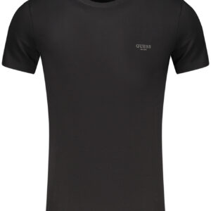 GUESS JEANS Herren Kurzarm-T-Shirt Schwarz