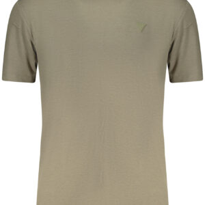 GUESS JEANS HERREN KURZARM-T-SHIRT GRÜN