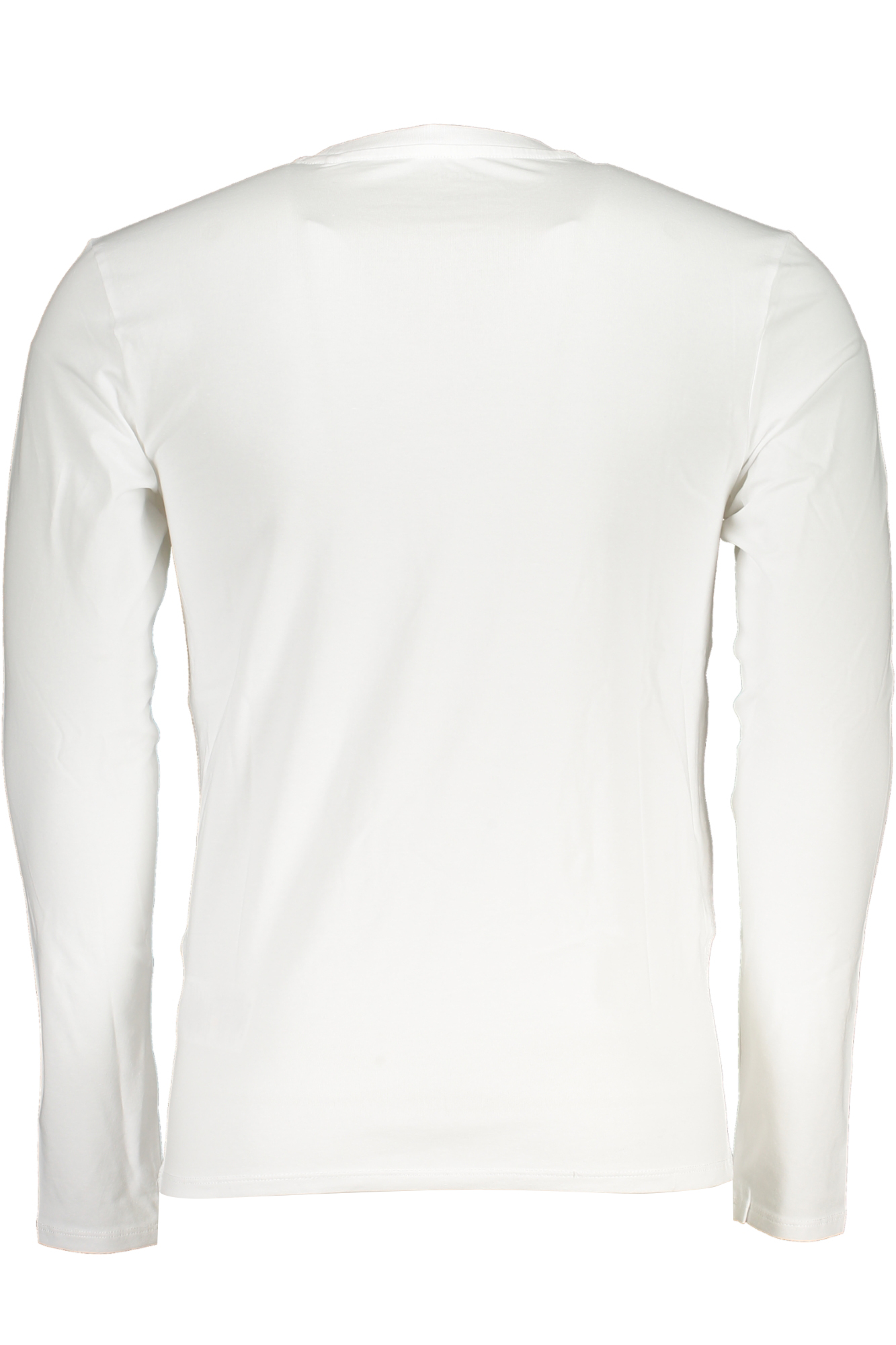GUESS JEANS LANGARM-T-SHIRT FÜR HERREN WEISS – Bild 2