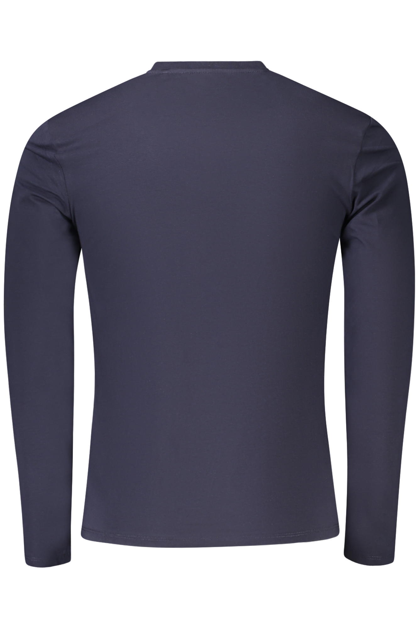 GUESS JEANS LANGARM-T-SHIRT HERREN BLAU – Bild 2
