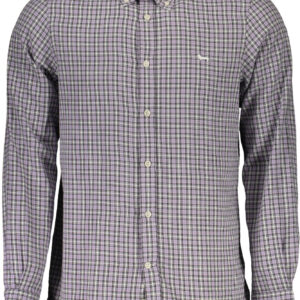 HARMONT & BLAINE LANGARMHEMD HERREN LILA