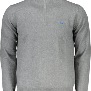 HARMONT & BLAINE GRAUER PULLOVER FÜR MÄNNER