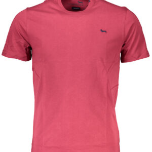 HARMONT & BLAINE ROTES KURZARM-T-SHIRT FÜR HERREN