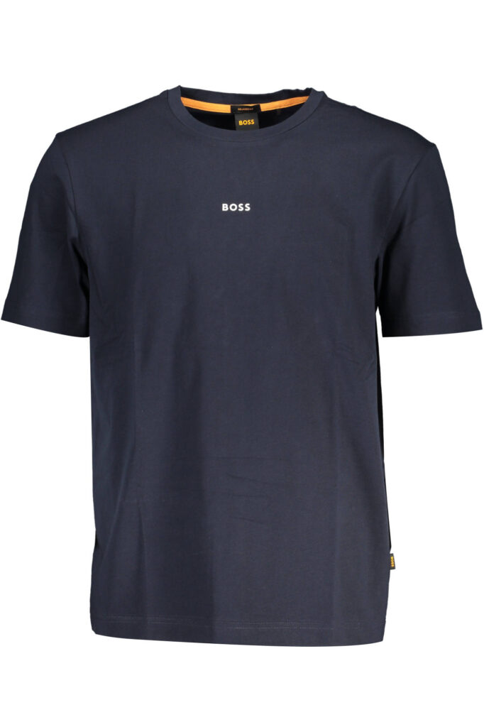 HUGO BOSS HERREN-KURZARM-T-SHIRT BLAU