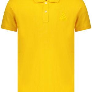 ICEBERG Herren-Poloshirt mit kurzen Ärmeln, gelb