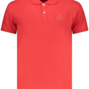 ICEBERG Herren-Poloshirt, kurzärmelig, rot