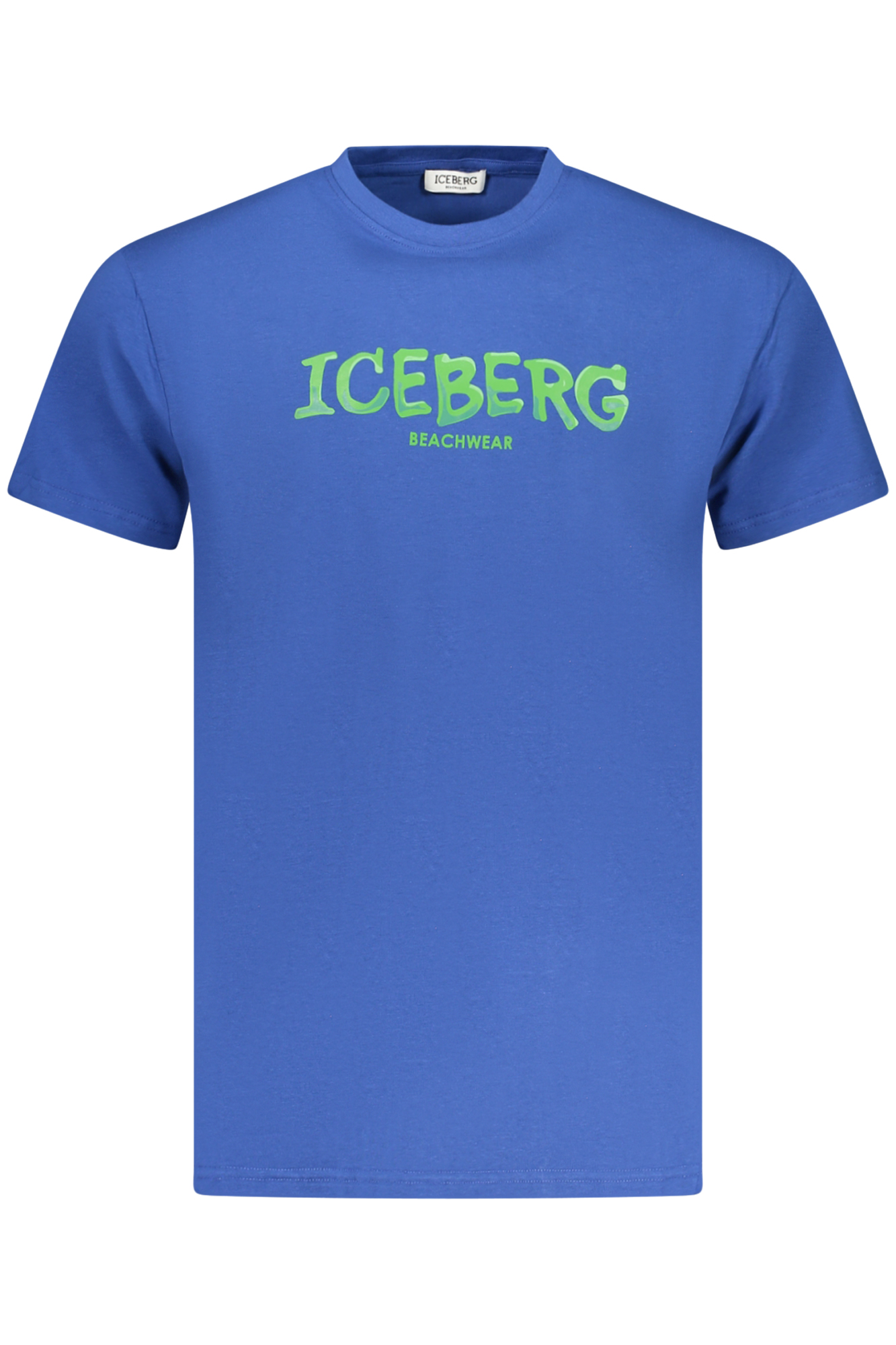 ICEBERG Herren-Kurzarmshirt, Blau