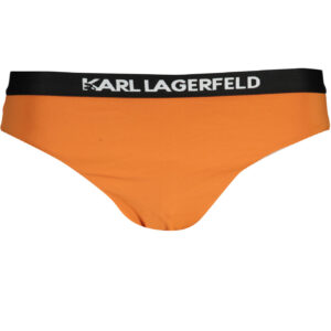 KARL LAGERFELD BEACHWEAR BADEANZUGHOSE DAMEN ORANGE
