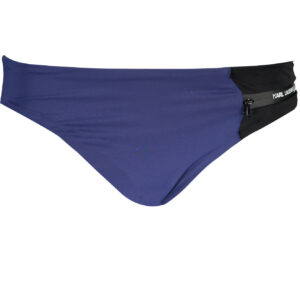 KARL LAGERFELD BEACHWEAR BADEANZUGHOSE DAMEN BLAU