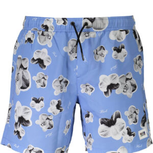 KARL LAGERFELD BEACHWEAR BLAUES UNTERWÄSCHEKOSTÜM FÜR HERREN