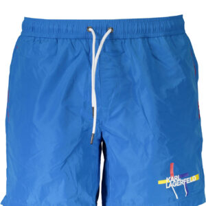 KARL LAGERFELD BEACHWEAR BADEANZUGHOSE HERREN BLAU