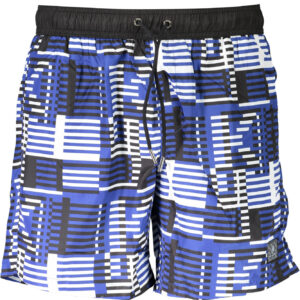 KARL LAGERFELD BEACHWEAR BADEANZUGHOSE HERREN BLAU
