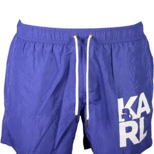 KARL LAGERFELD BEACHWEAR BADEANZUGHOSE HERREN BLAU