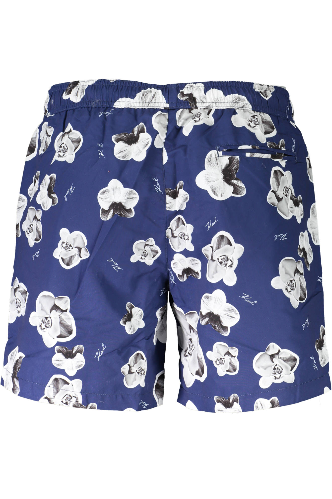 KARL LAGERFELD BEACHWEAR BADEANZUGHOSE HERREN BLAU – Bild 2