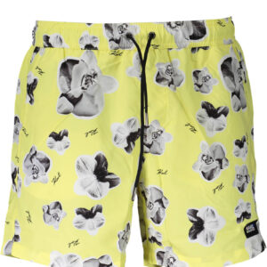 KARL LAGERFELD BEACHWEAR BADEANZUGHOSE HERREN GELB