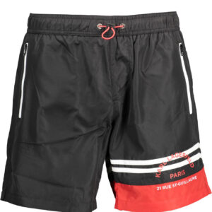 KARL LAGERFELD BEACHWEAR BADEANZUG SCHWARZ HERRENUNTERTEIL