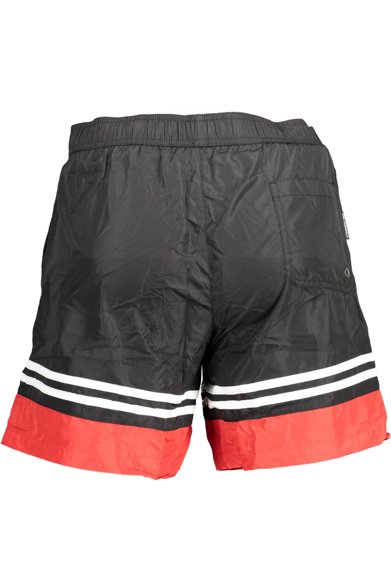 KARL LAGERFELD BEACHWEAR BADEANZUG SCHWARZ HERRENUNTERTEIL – Bild 2