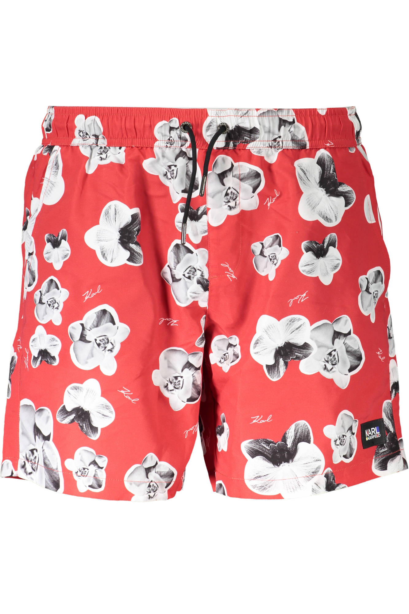KARL LAGERFELD BEACHWEAR BADEANZUG HERREN UNTERTEIL ROT