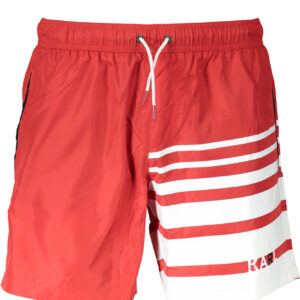 KARL LAGERFELD BEACHWEAR BADEANZUG HERREN UNTERTEIL ROT