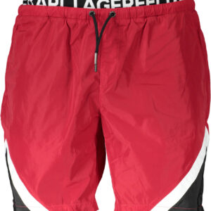 KARL LAGERFELD BEACHWEAR BADEANZUG HERREN UNTERTEIL ROT