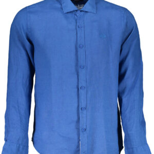 LA MARTINA LANGARMHEMD HERREN BLAU