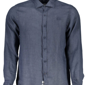 LA MARTINA LANGARMHEMD HERREN BLAU