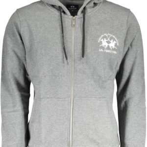 GRAUES SWEATSHIRT MIT REISSVERSCHLUSS FÜR HERREN LA MARTINA