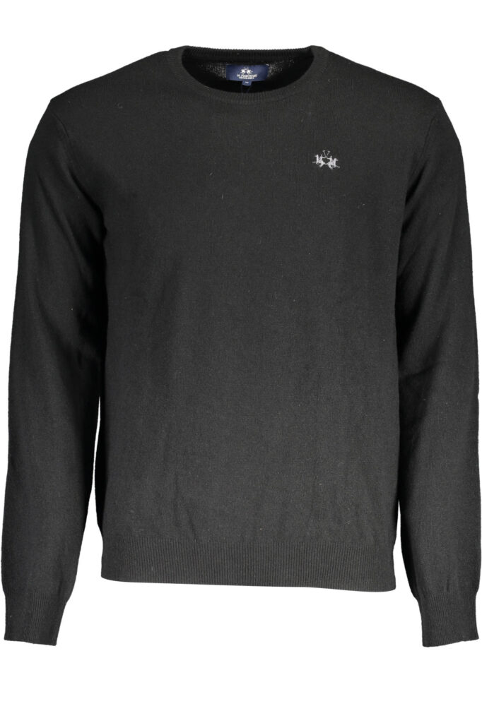 SCHWARZER HERRENPULLOVER LA MARTINA