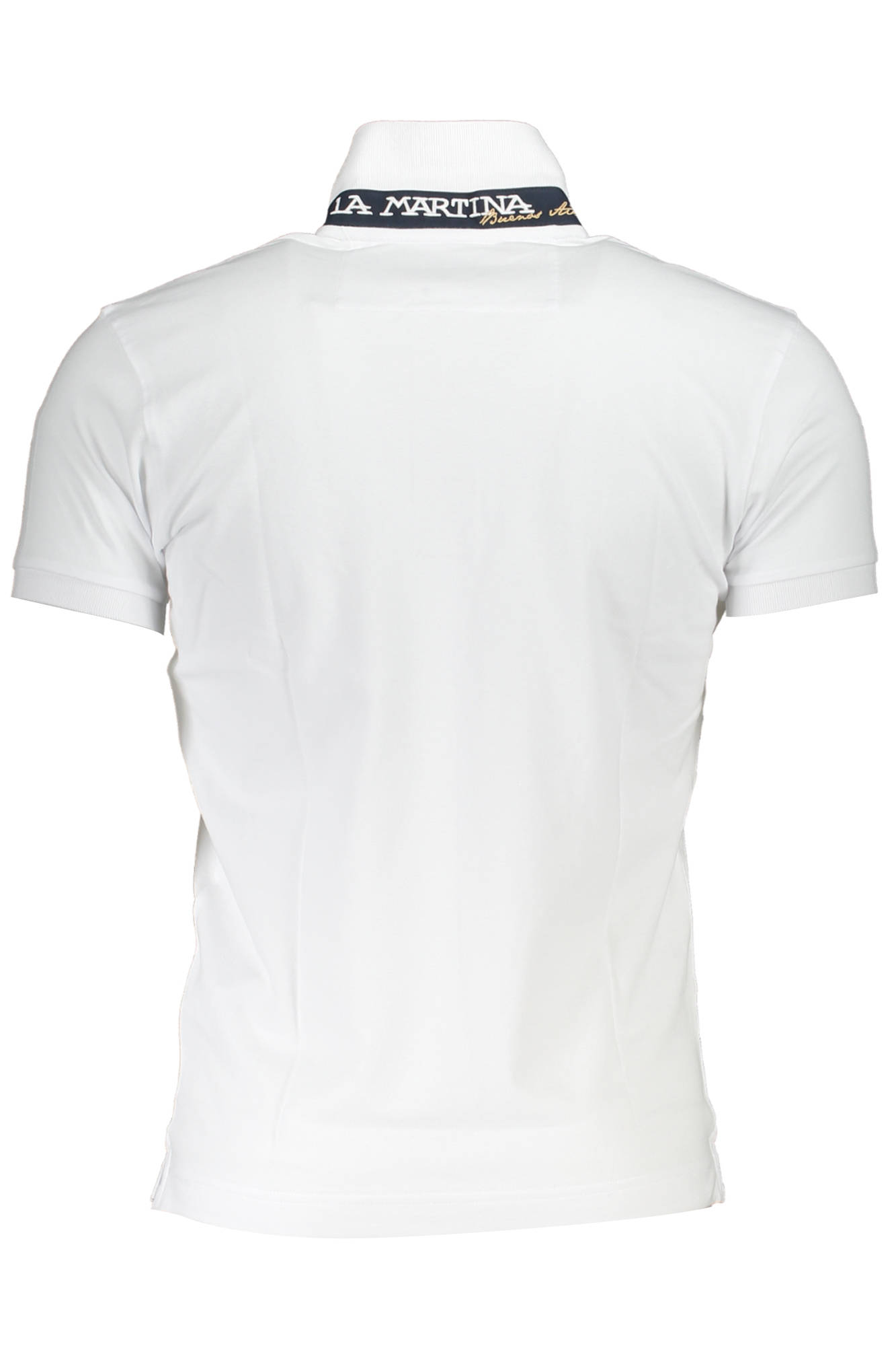 LA MARTINA HERREN-POLOSHIRT MIT KURZEN ÄRMELN, WEISS – Bild 3