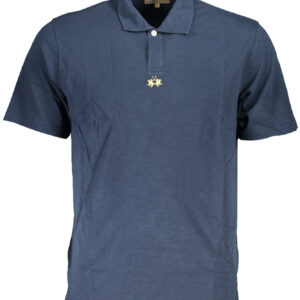 LA MARTINA HERREN-KURZÄRMELIGES POLOSHIRT BLAU