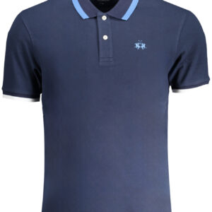 LA MARTINA HERREN-POLOSHIRT MIT KURZEN ÄRMELN, BLAU