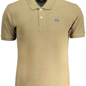 GRÜNES KURZÄRMELIGES POLOSHIRT FÜR HERREN VON LA MARTINA