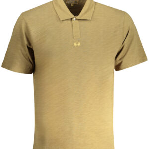 GRÜNES KURZÄRMELIGES POLOSHIRT FÜR HERREN VON LA MARTINA