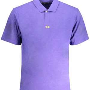 LA MARTINA LILA HERREN-KURZÄRMELIGES POLOSHIRT