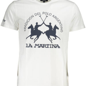 LA MARTINA HERREN KURZARM T-SHIRT WEISS