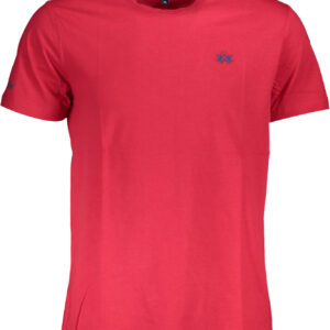 LA MARTINA HERREN KURZARM T-SHIRT ROT
