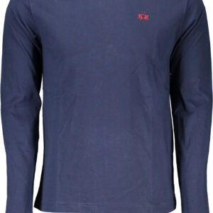 LA MARTINA LANGARM-T-SHIRT FÜR HERREN BLAU