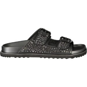 LAURA BIAGIOTTI DAMEN-PANTOFFELN, SCHWARZ