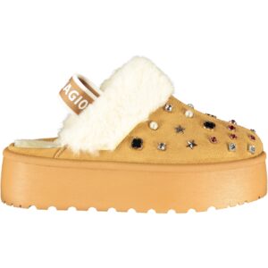 LAURA BIAGIOTTI DAMEN-WINTER-CLOGS, BRAUN