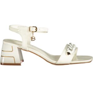 Weiße Damensandalen von Laura Biagiotti