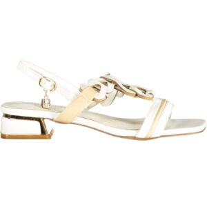 Weiße Damensandalen von Laura Biagiotti