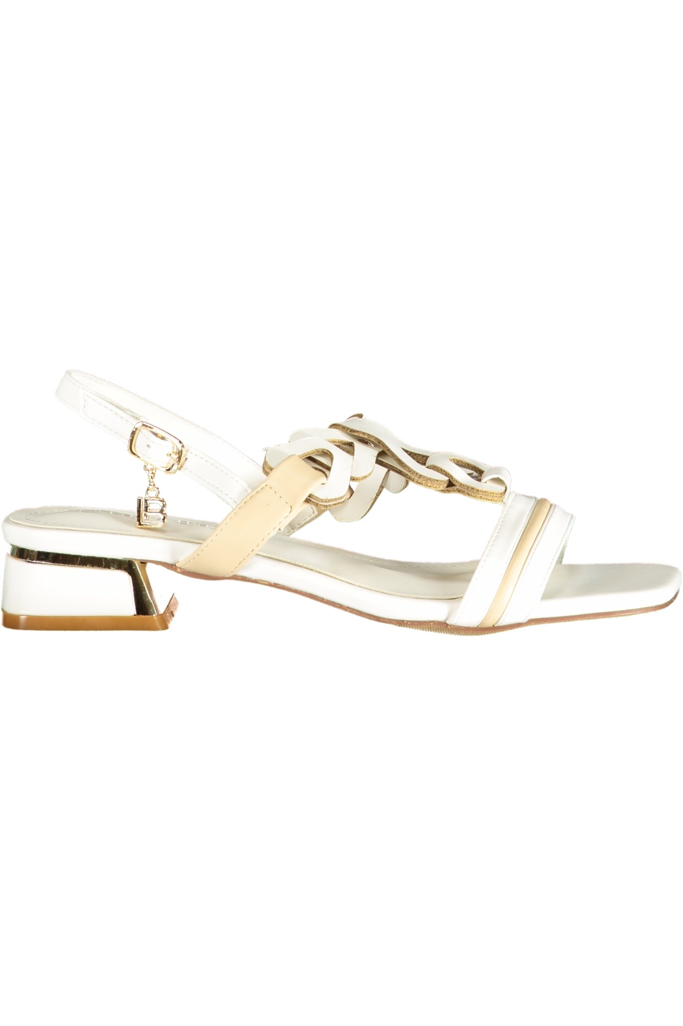 Weiße Damensandalen von Laura Biagiotti