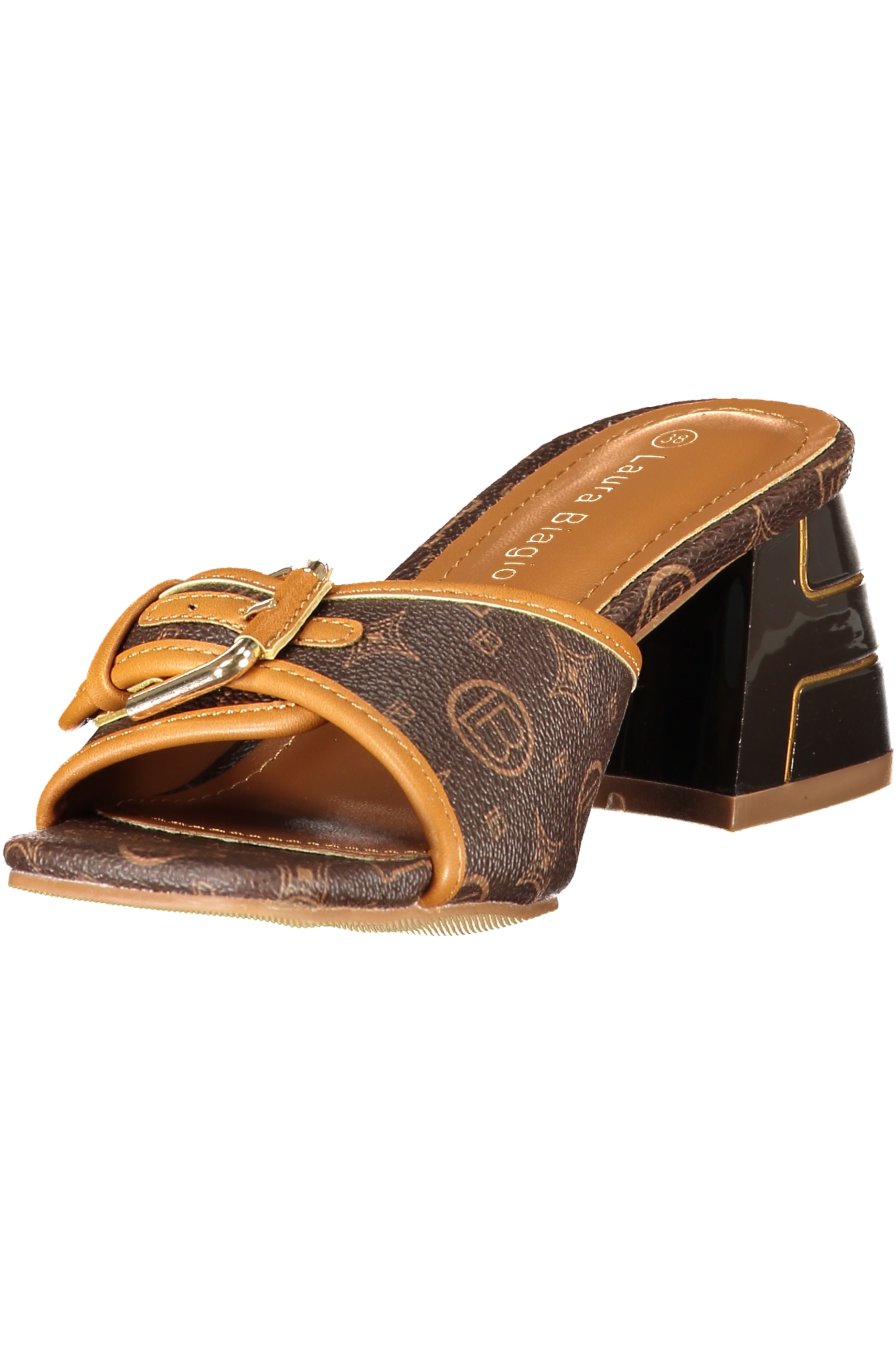 LAURA BIAGIOTTI DAMEN-SANDALEN, BRAUNE – Bild 3