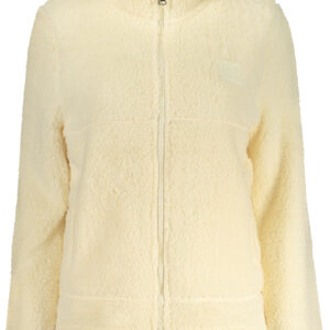 LAURA BIAGIOTTI DAMEN-SWEATSHIRT MIT BEIGEM REISSVERSCHLUSS