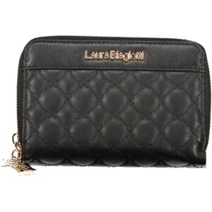 LAURA BIAGIOTTI SCHWARZE DAMENBRIEFTASCHE