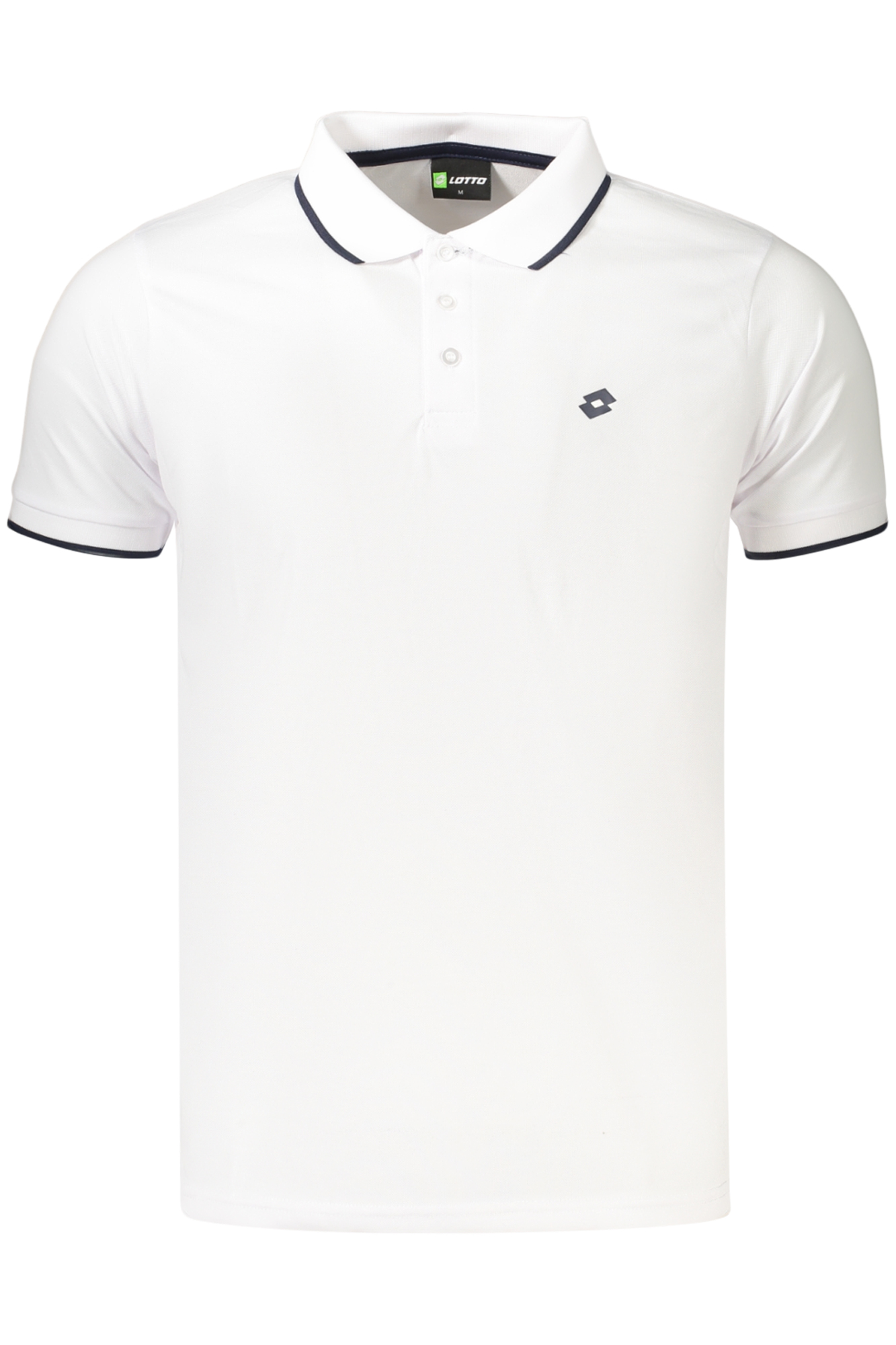 LOTTO Herren-Poloshirt, kurzärmelig, weiß
