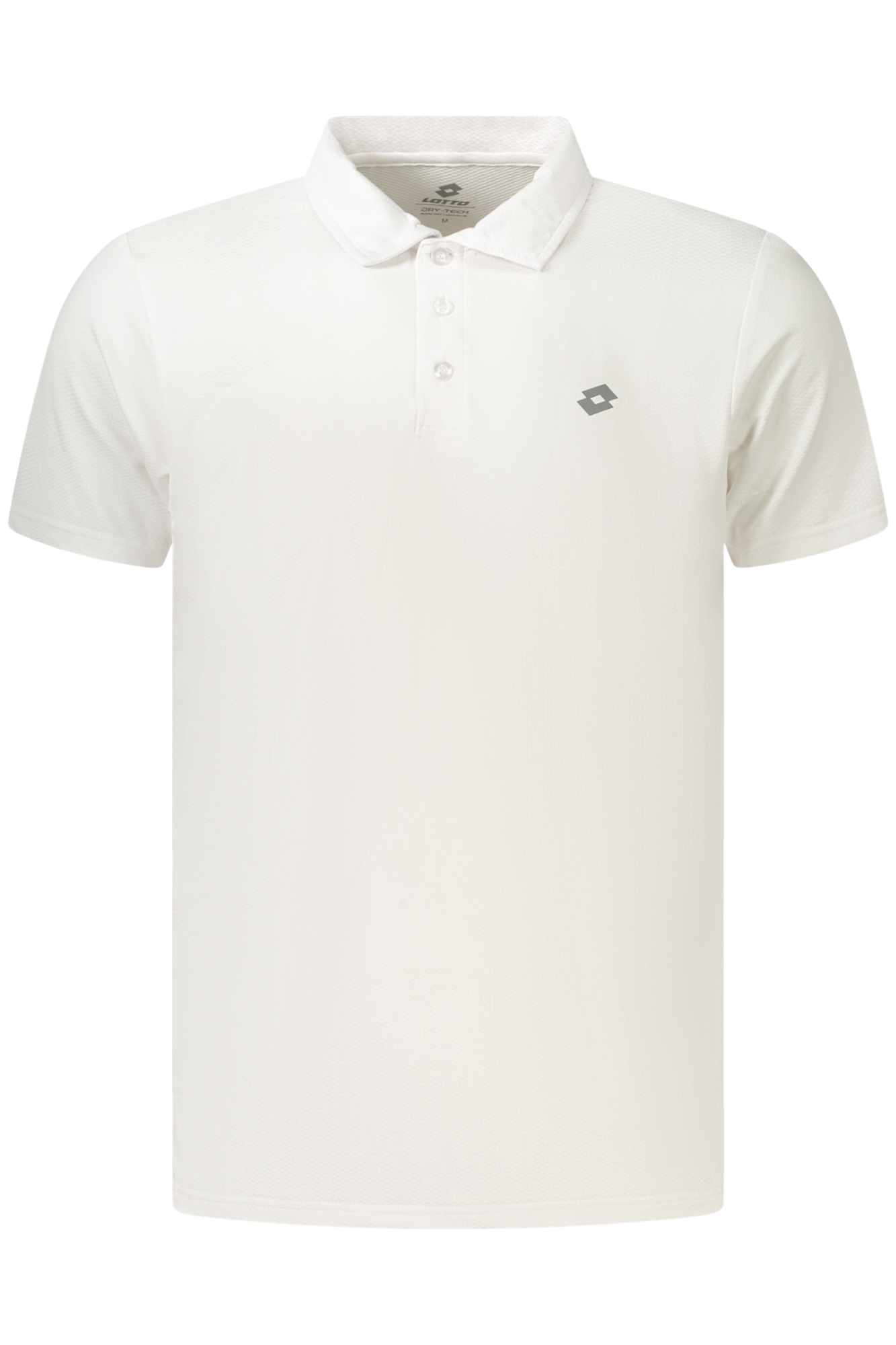 LOTTO Herren-Poloshirt, kurzärmelig, weiß
