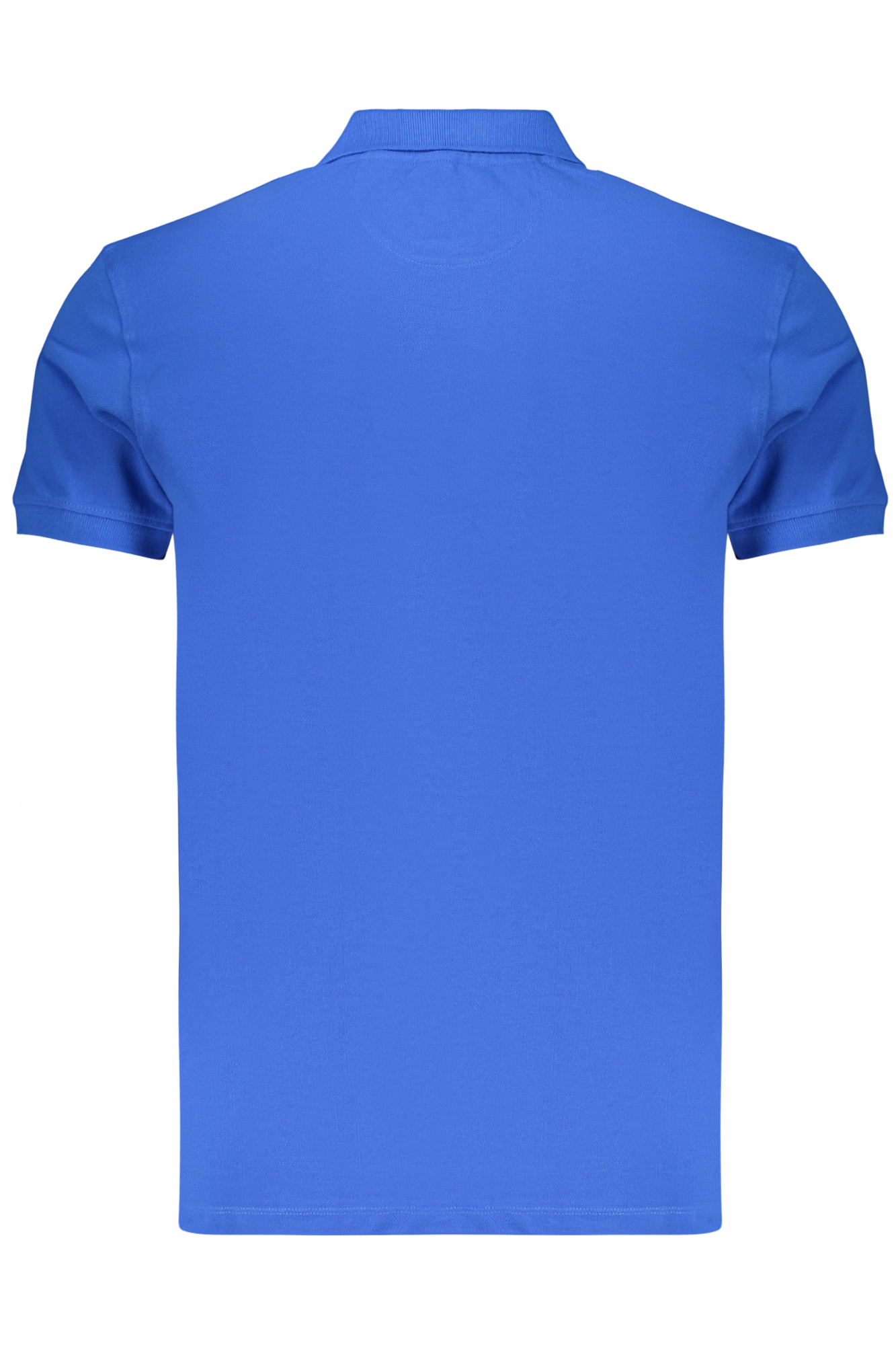 Marineblaues Herren-Poloshirt mit kurzen Ärmeln – Bild 2